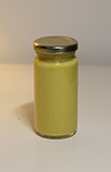 Photo d'un pot de pâte d'olive noire